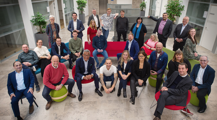 Gruppebillede af byrådet 2022-2025