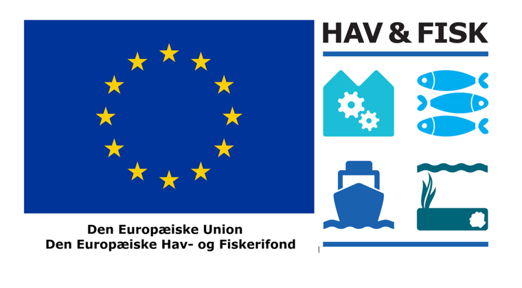 Projekterne modtager støtte fra Den Europæiske Union, Den Europæiske Hav- og Fiskerifond